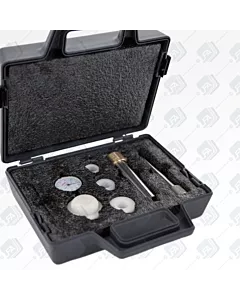 Punch tip deflection kit in case.