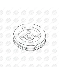 Electrical drive flywheel for the TDP 5 Desktop Tablet Press version 2