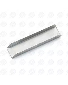 Image of the tablet chute for the RTP 10i Rotary Tablet Press