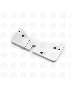 Top down image of the force feeder adjustment base