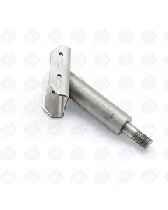 Image of the tablet chute stand that holds the tablet chute upright on the RTP 10i Rotary Tablet Press